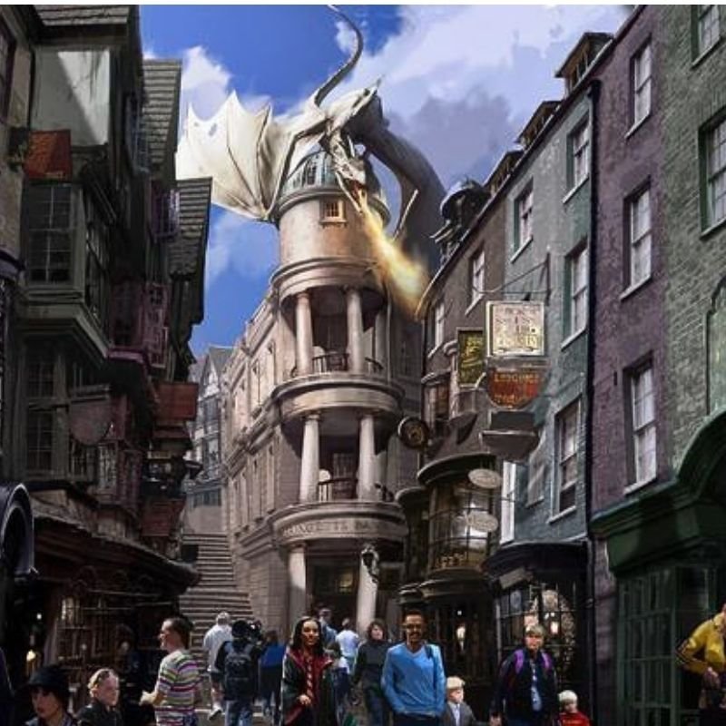 Opening this summer at Universal Studios Florida, The Wizarding World of Harry Potter – Diagon Alley will bring even more of Harry Potter’s adventures to life. There will be shops, dining experiences, and a new ride called Harry Potter and the Escape from Gringotts – a multi-sensory, multi-dimensional journey that will take theme park attractions to a new level. Guests can grab wizarding essentials at Wiseacre’s Wizarding Equipment, one of the shops located in Diagon Alley. Here, guests can pick up items such as telescopes, binoculars, armillary spheres, compasses, magnifying glasses and hourglasses.