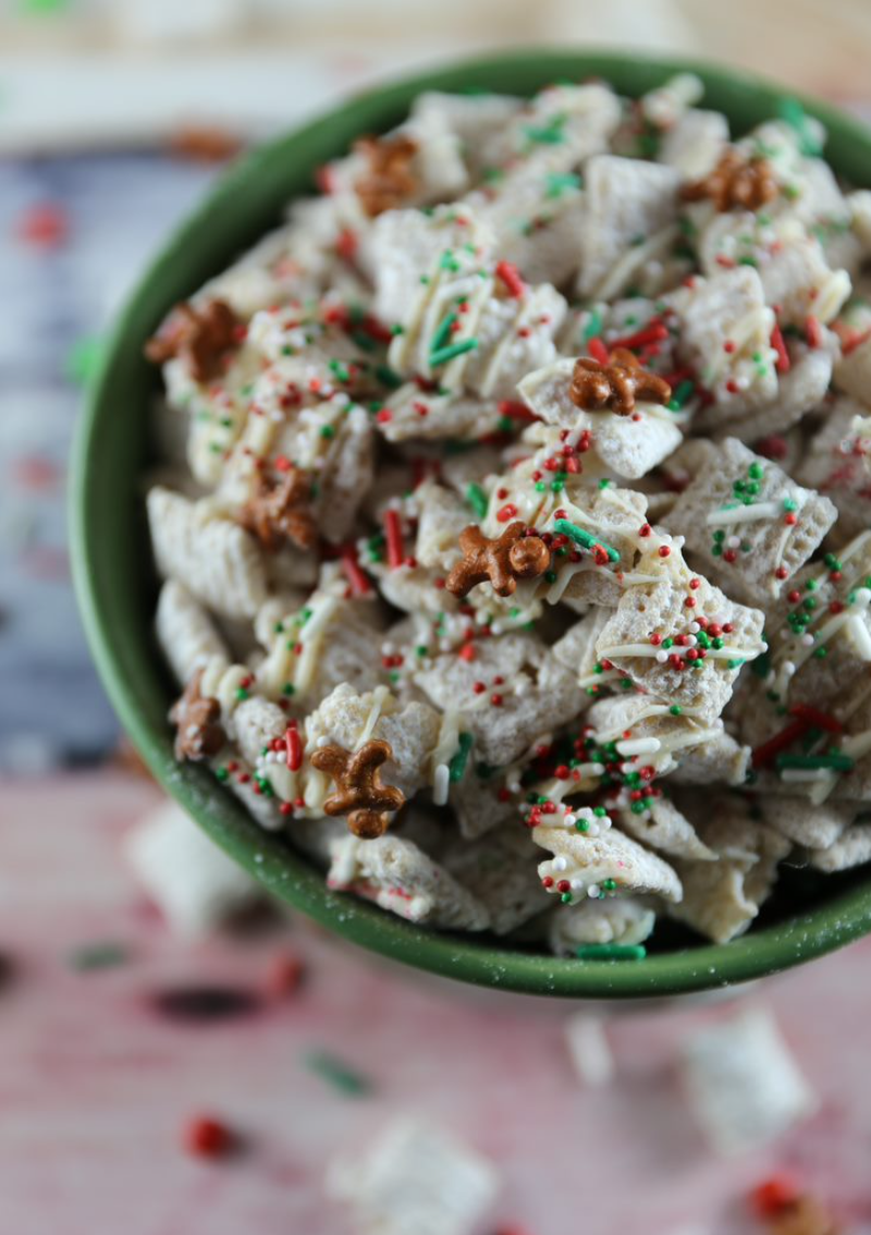 Irresistible Sugar Cookie Christmas Chex Mix 11 Sugar Cookie Christmas Chex Mix