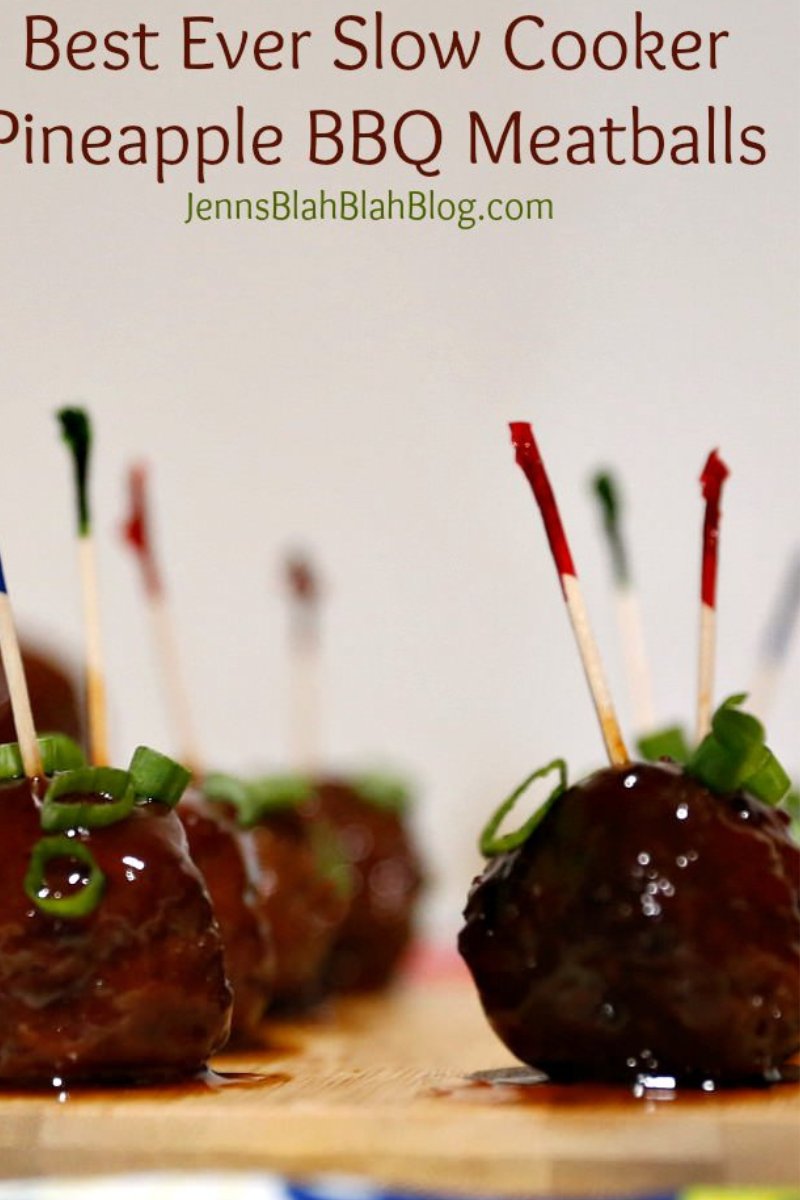 Tangy Crockpot Pineapple BBQ Meatballs 11 Crockpot Pineapple BBQ Meatballs