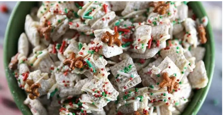 Irresistible Sugar Cookie Christmas Chex Mix 18 Sugar Cookie Christmas Chex Mix