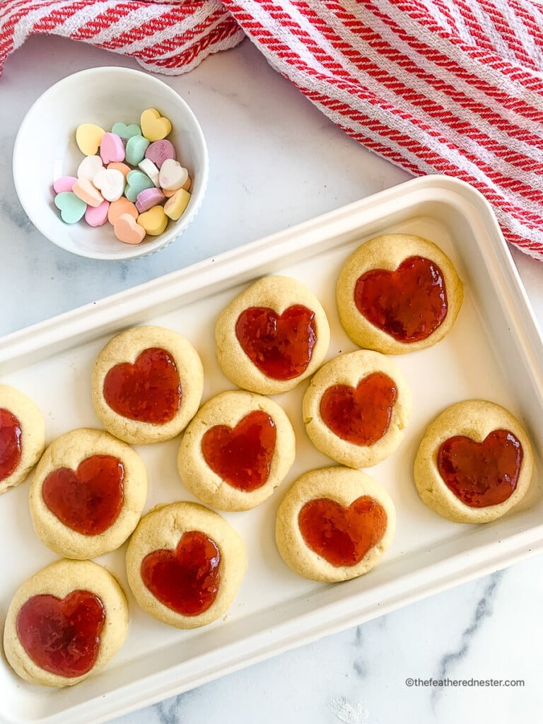 Valentine's Day Cookie Ideas Baked With Love 37 Heart Jam Cookies