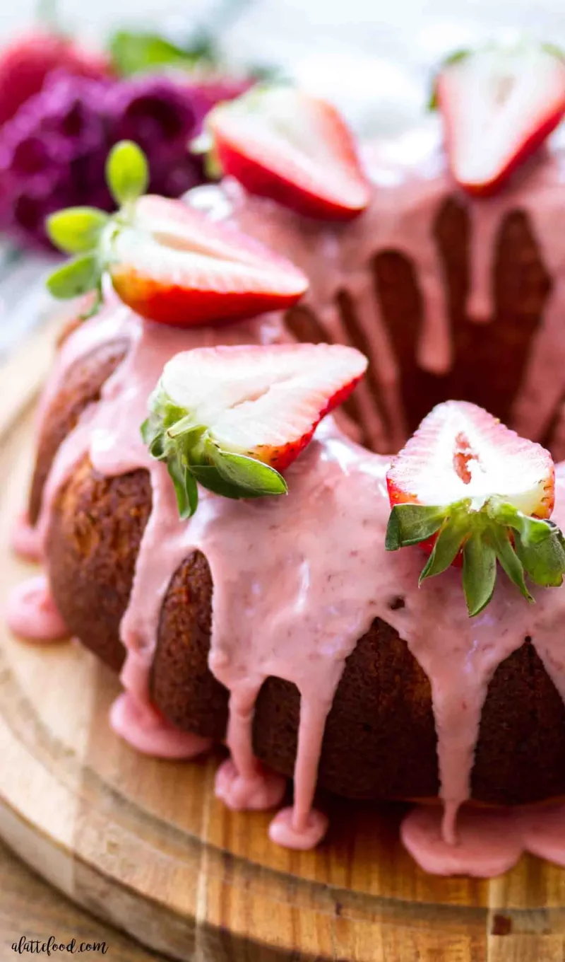 Droolworthy Valentine's Day Cake Recipes 15 Homemade Strawberry Bundt Cake Recipe