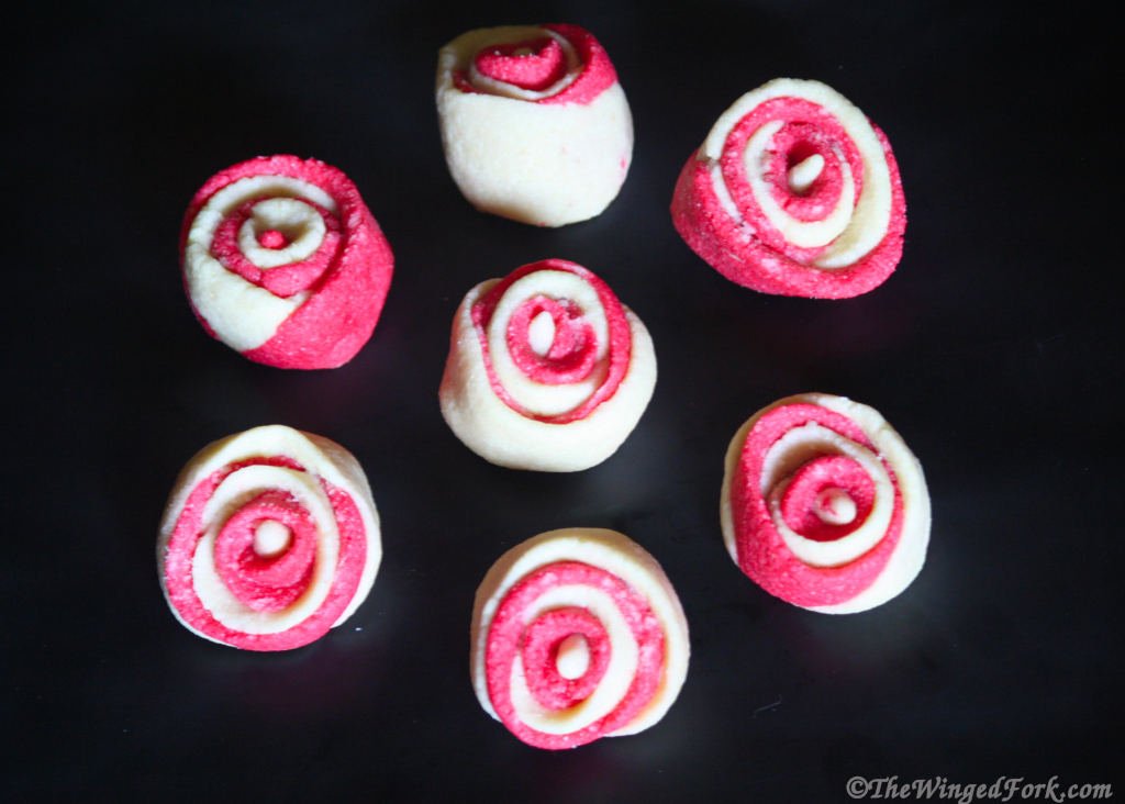 Valentine's Day Cookie Ideas Baked With Love 25 Rose Shaped Cookies