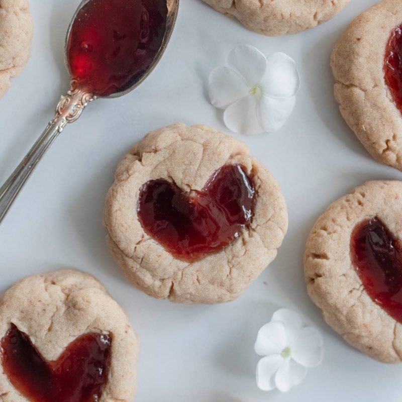 Valentine's Day Cookie Ideas Baked With Love 39 Strawberry Jam Cookies