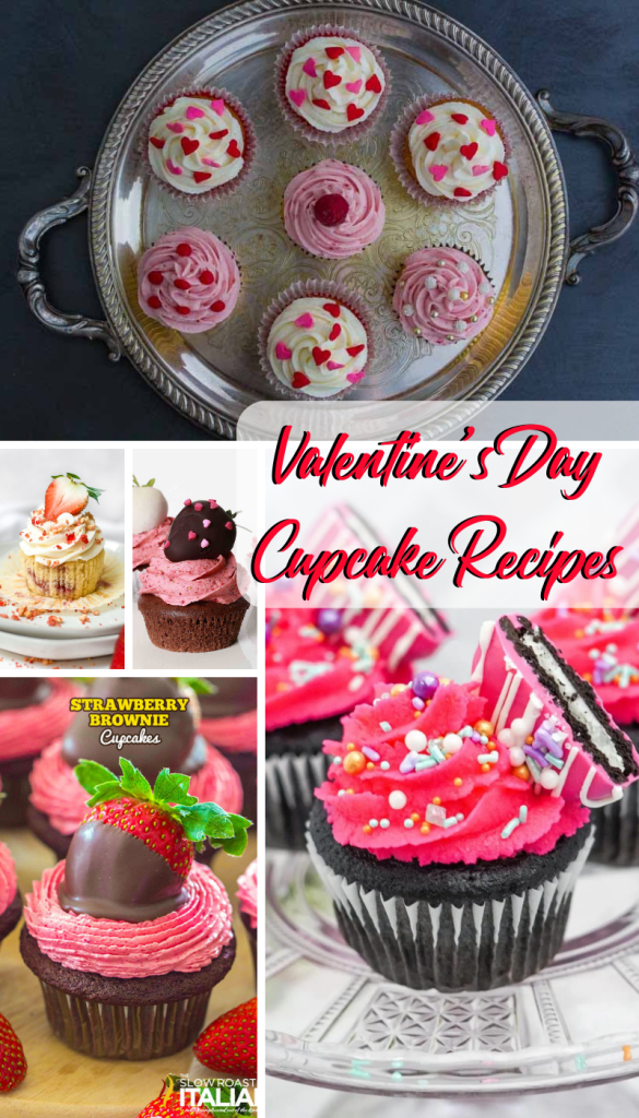 Droolworthy Valentine's Day Cupcakes
