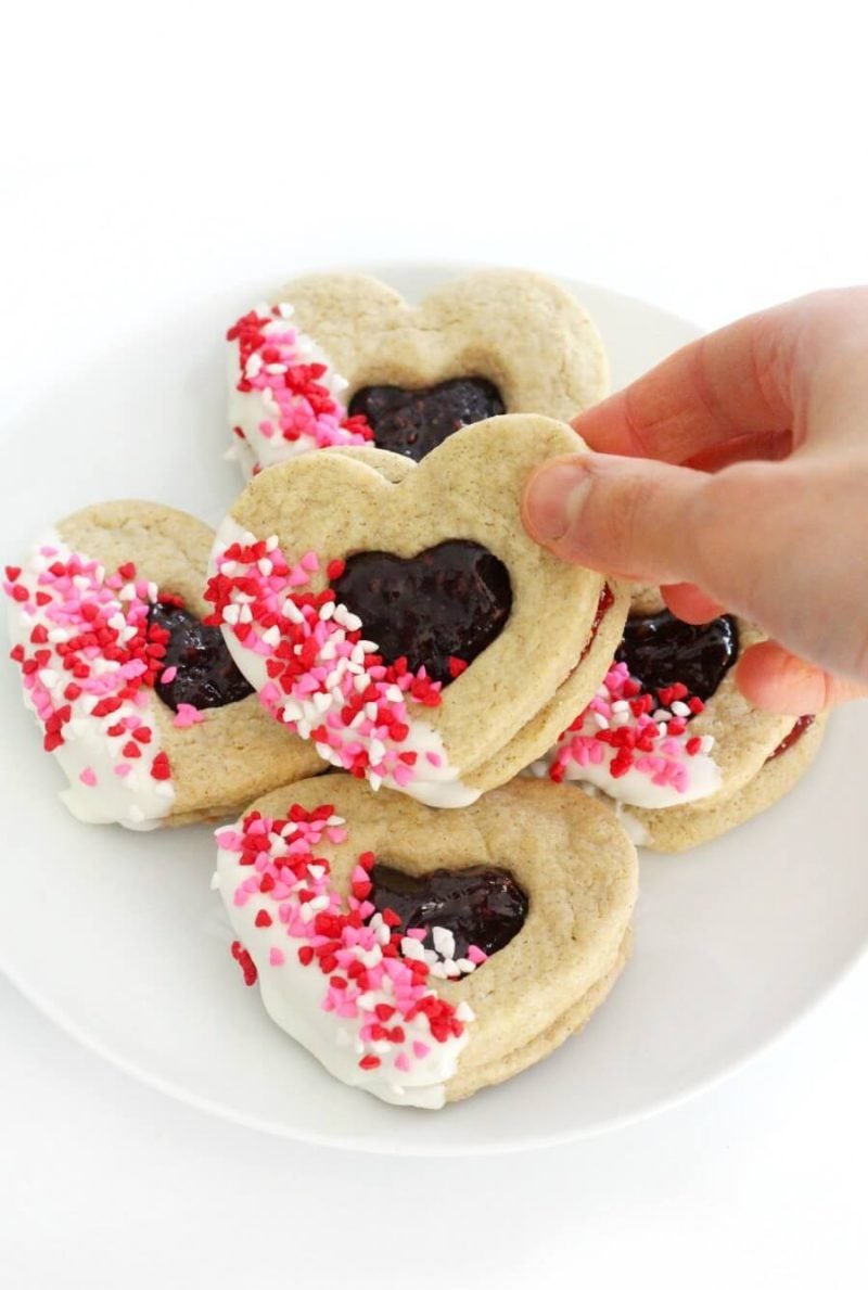Valentine's Day Cookie Ideas Baked With Love 28 gluten-free valentine's day heart cookies