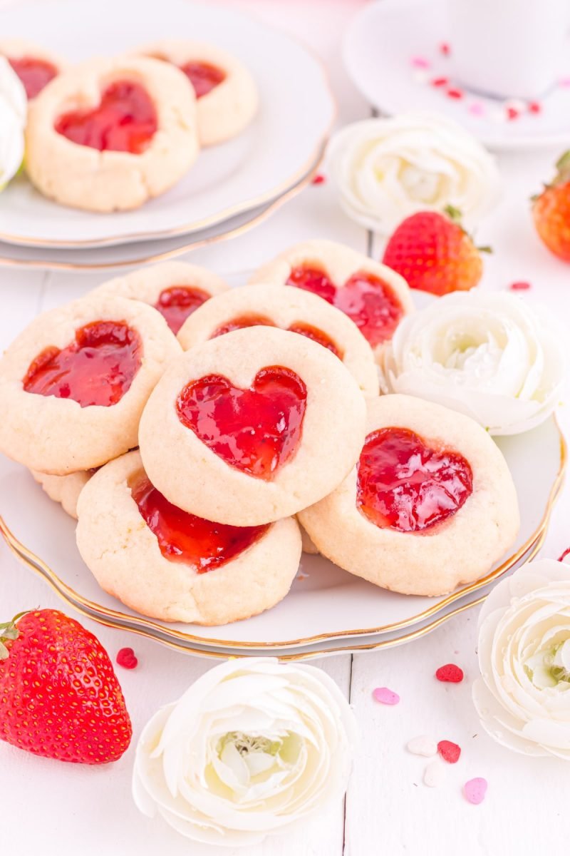 Valentine's Day Cookie Ideas Baked With Love 13 Heart Jam Cookies