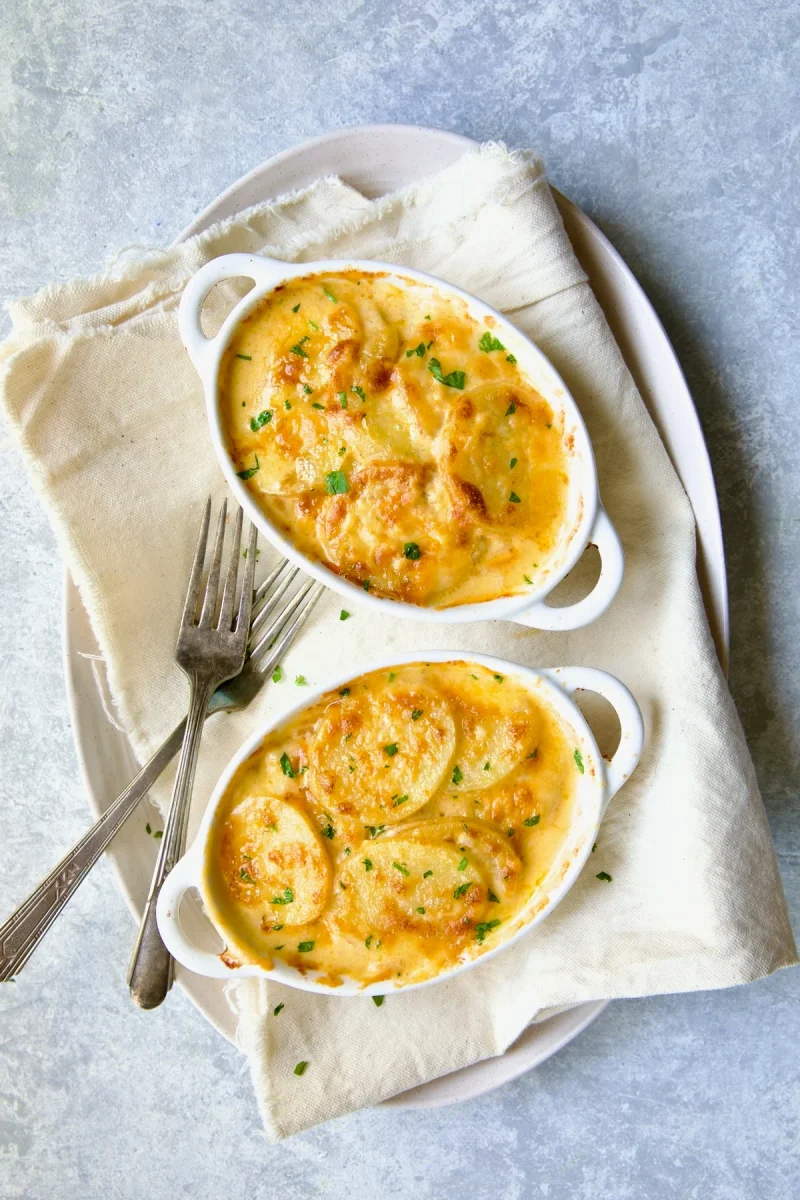 Valentine's Day Savory Recipe Ideas Made with Love 14 Au Gratin Potatoes for Two
