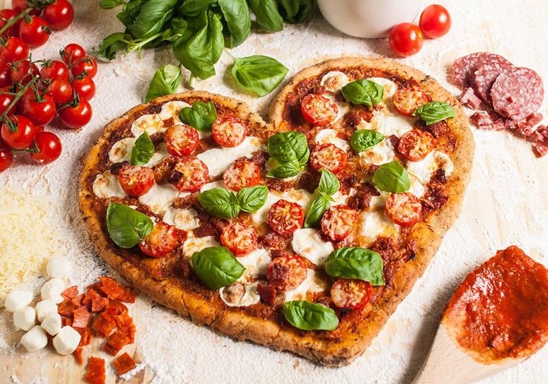 Valentine's Day Savory Recipe Ideas Made with Love 18 Homemade Heart Shaped Pizza