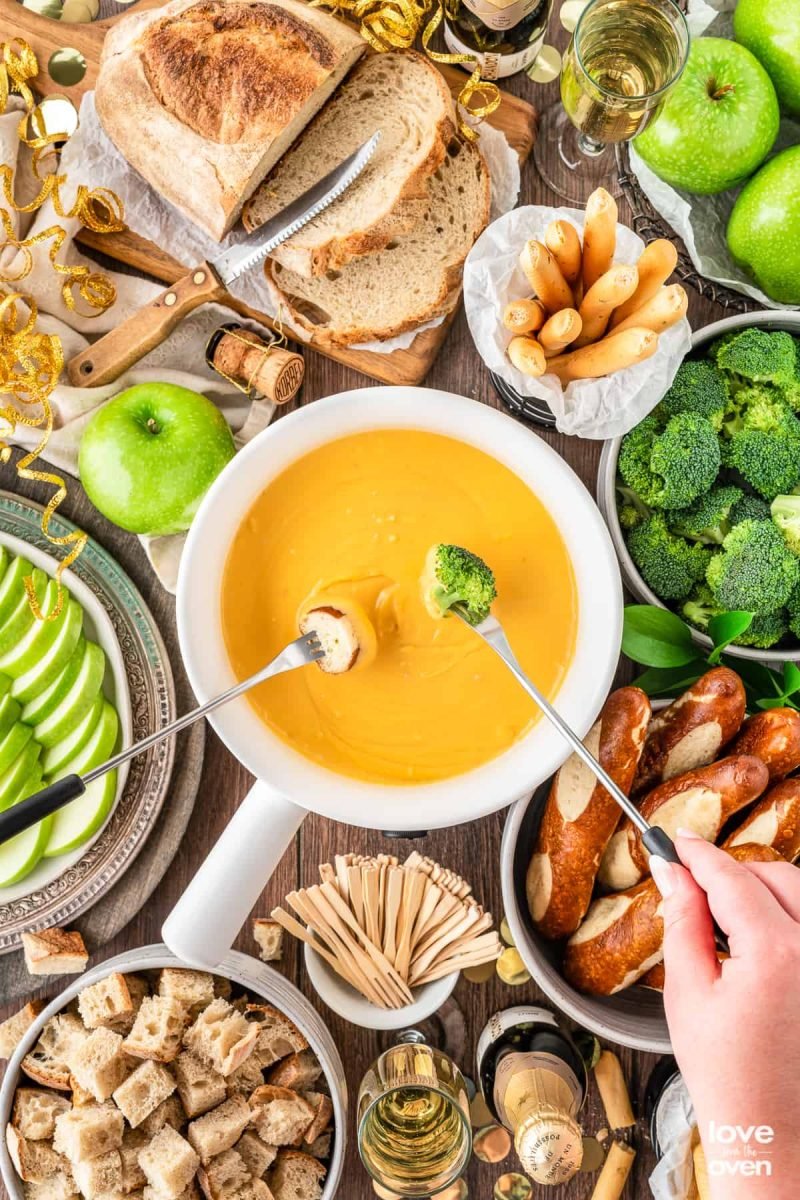 Valentine's Day Savory Recipe Ideas Made with Love 15 Melting Pot Cheese Fondue Recipe