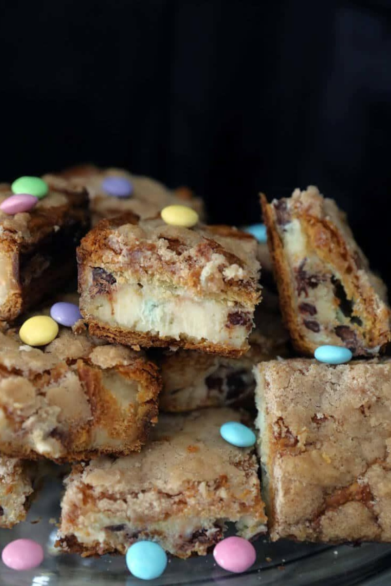 M&M Sopapilla Cheesecake Bars Recipe 18 M&M Sopapilla Cheesecake Bars