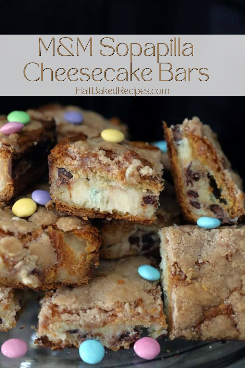 M&M Sopapilla Cheesecake Bars Recipe 10 M&M Sopapilla Cheesecake Bars