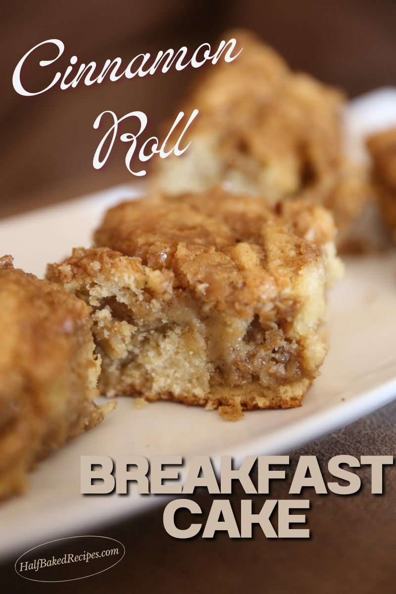 Cinnamon Roll Breakfast Cake Recipe