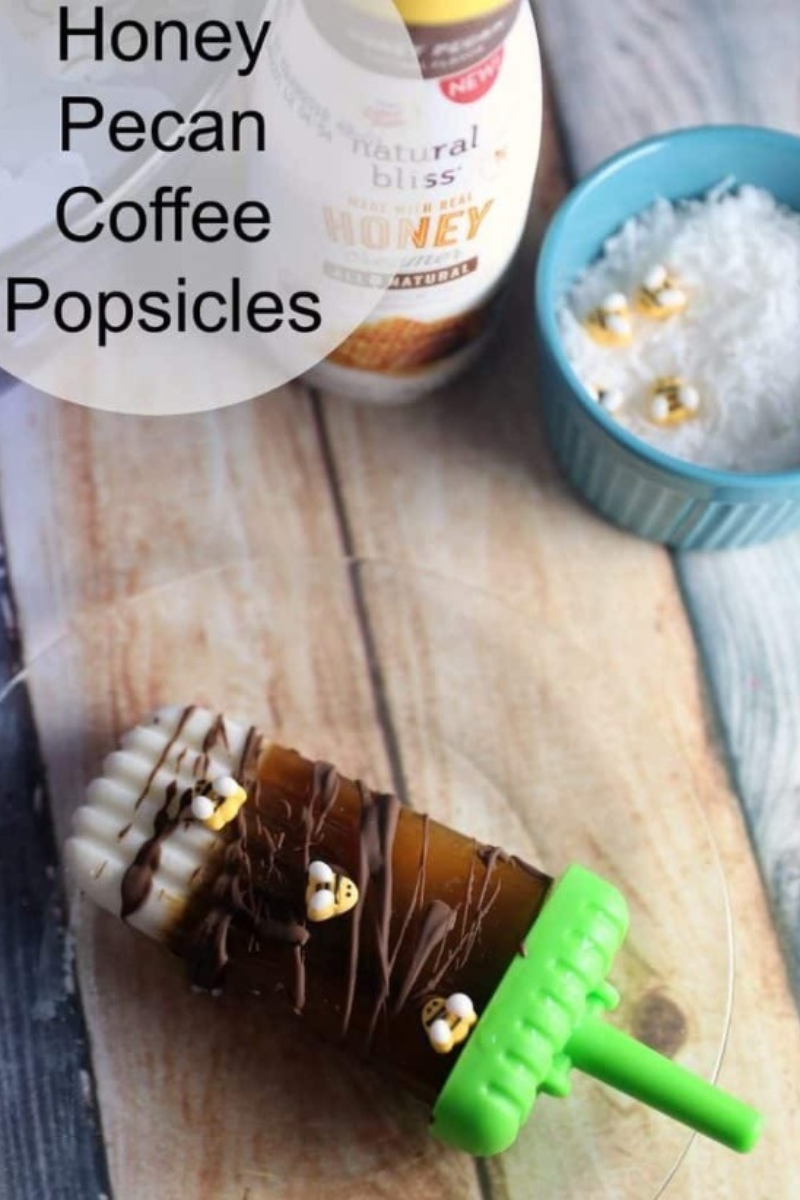 Honey Pecan Coffee Popsicles 10 Honey Pecan Coffee Popsicles