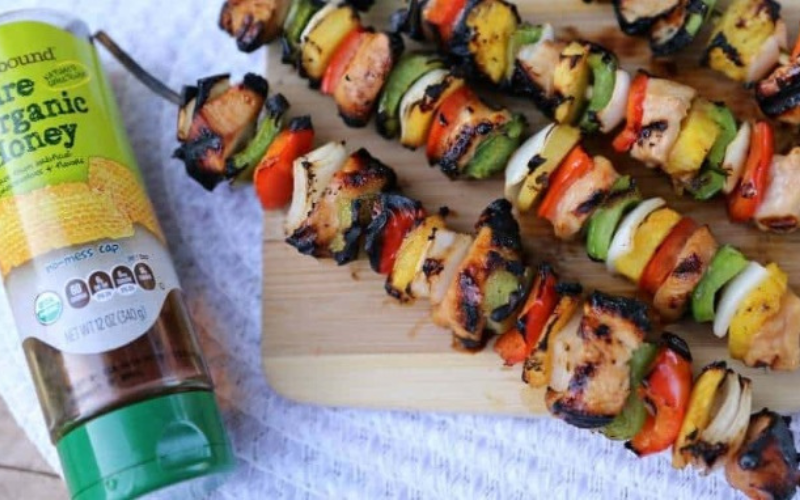 Grilled Hawaiian Chicken Kabobs 13 Grilled Hawaiian Chicken Kabobs
