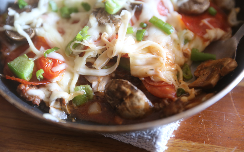 Delicious Skillet Supreme Pizza Recipe 14 Keto Skillet Supreme Pizza Recipe