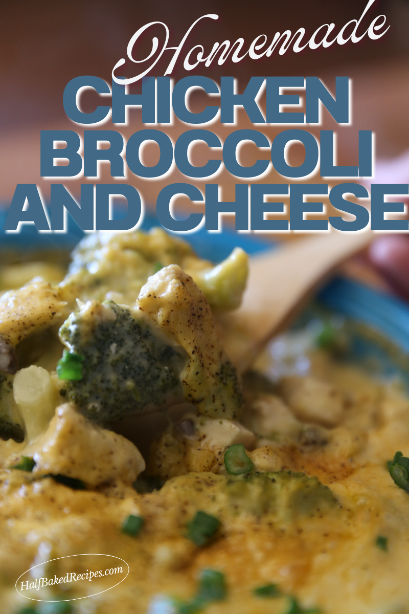 Homemade Chicken Broccoli and Cheese Casserole 