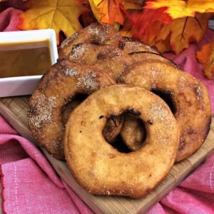 Pumpkin Spiced Fried Apple Rings Recipe