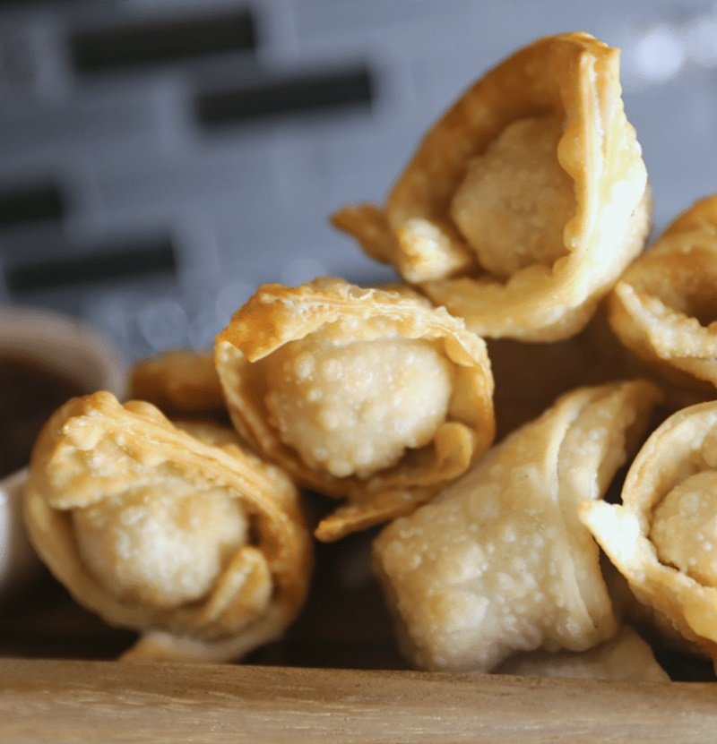 Strawberry Jalapeño Cream Cheese Wontons 18 Strawberry Jalapeno Cream Cheese Wontons stacked