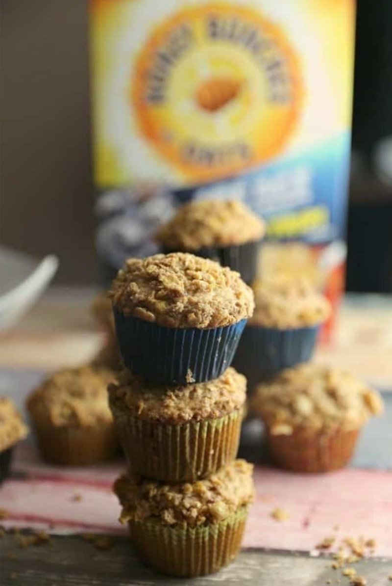 Honey Bunches of Oats Cinnamon Strudel Muffins