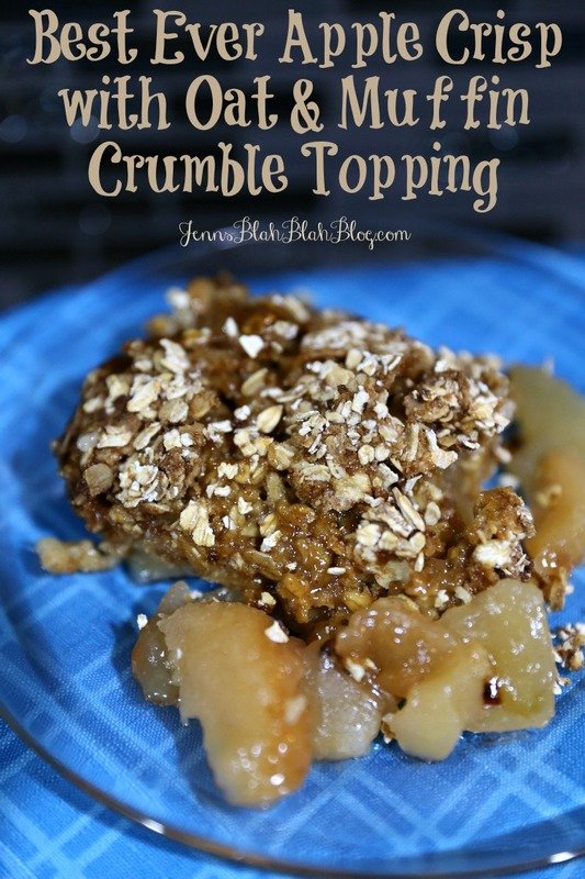 Apple Crisp Bake with Muffin Crumble Topping 10 Apple Crisp Bake with Crispy Muffin Crumble Topping