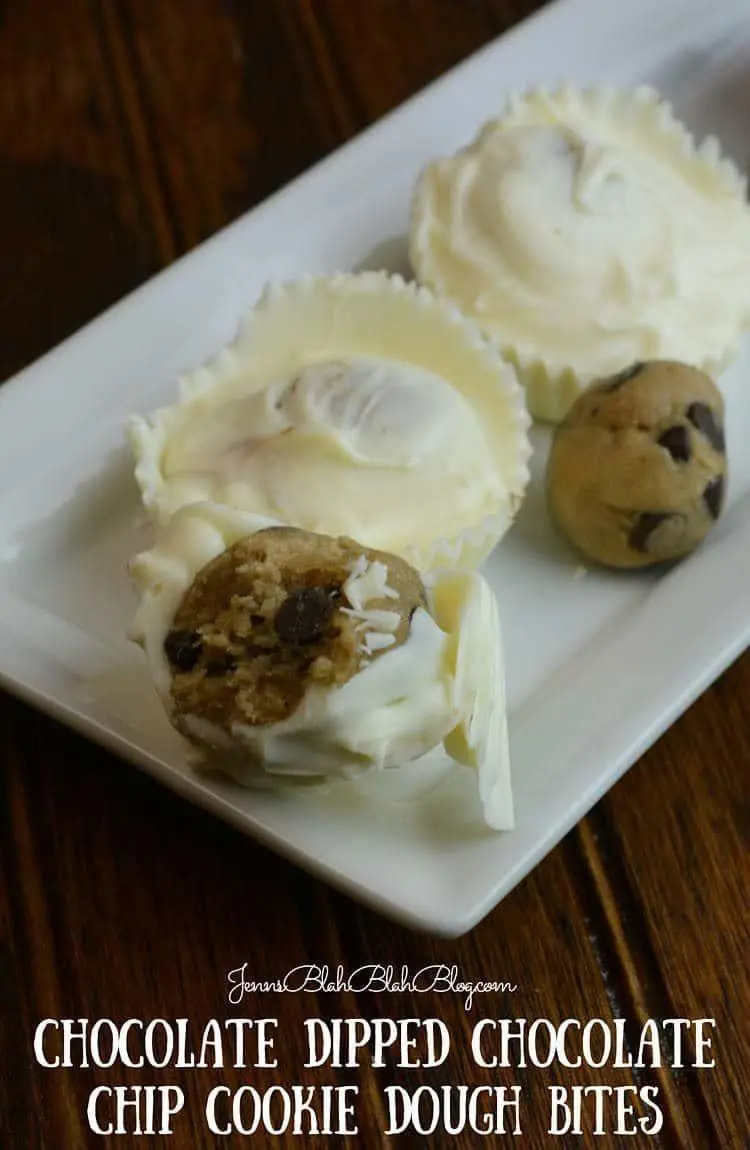 15 Delicious Desserts Round Up 11 White Chocolate Cookie Dough Bites