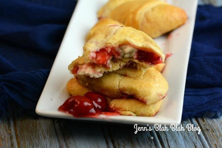 Cherry Cheesecake Crescents 10 Cherry Cheesecake Crescents