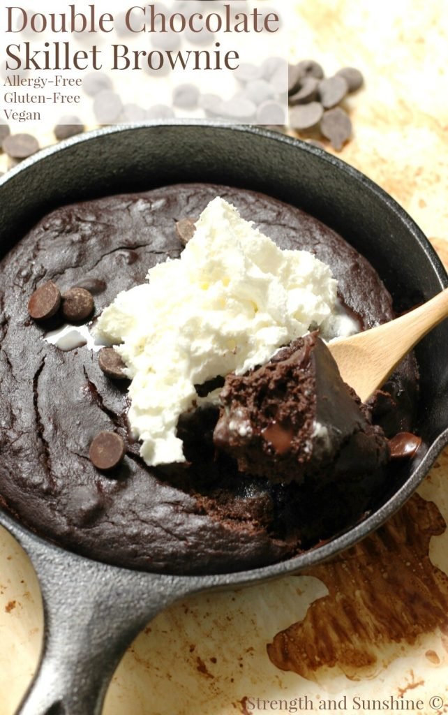 Droolworthy Brownie Recipes 23 Double Chocolate Skillet Brownie