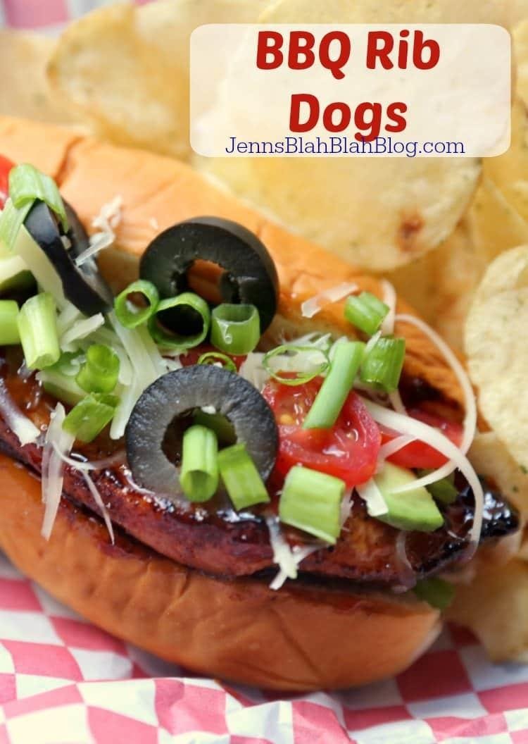 Grilled BBQ Country Style Rib “Dogs”