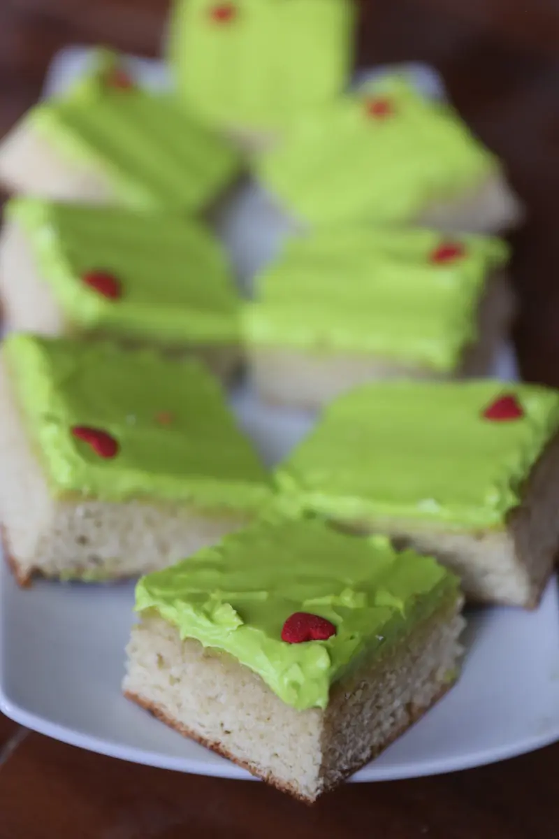 Grinch Sugar Cookie Bars 10 Grinch Sugar Cookie Bars