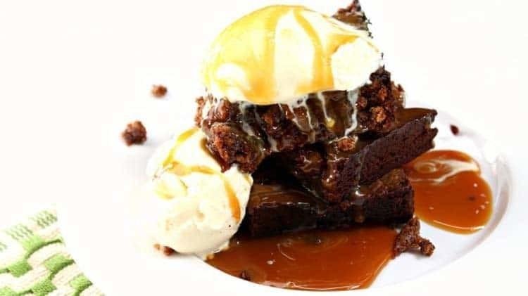 15 Delicious Desserts Round Up 17 Homemade Salted Caramel Brownies