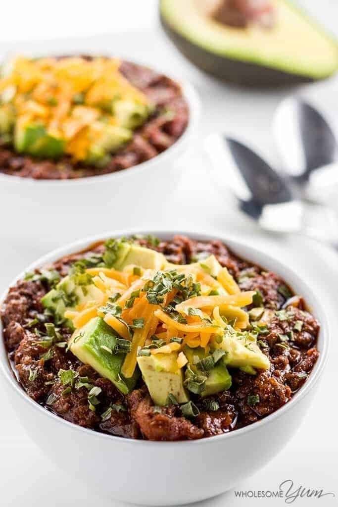 17 Droolworthy Instant Pot Recipes 15 Low-Carb Chili Recipe in an Instant Pot or Crock Pot