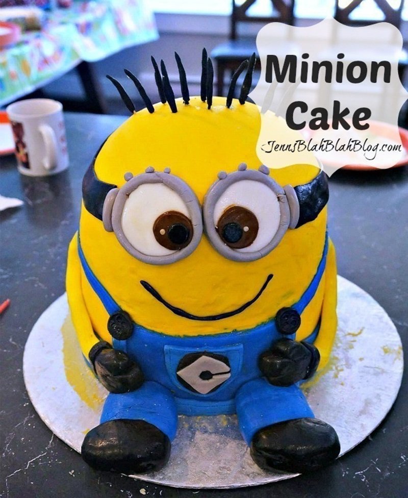 Homemade Minions Cake Recipe 10 Minions Cake