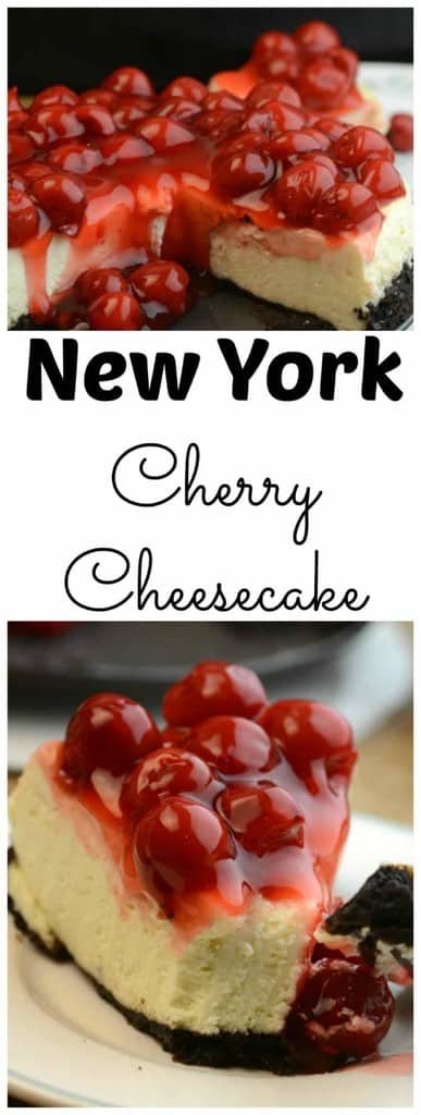 Cherry Cheesecake with Oreo Crust 13 Cherry Cheesecake with Oreo Crust