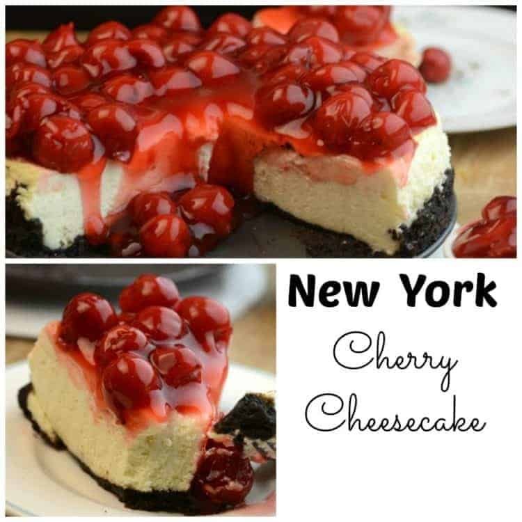 Cherry Cheesecake with Oreo Crust 10 Cherry Cheesecake with Oreo Crust