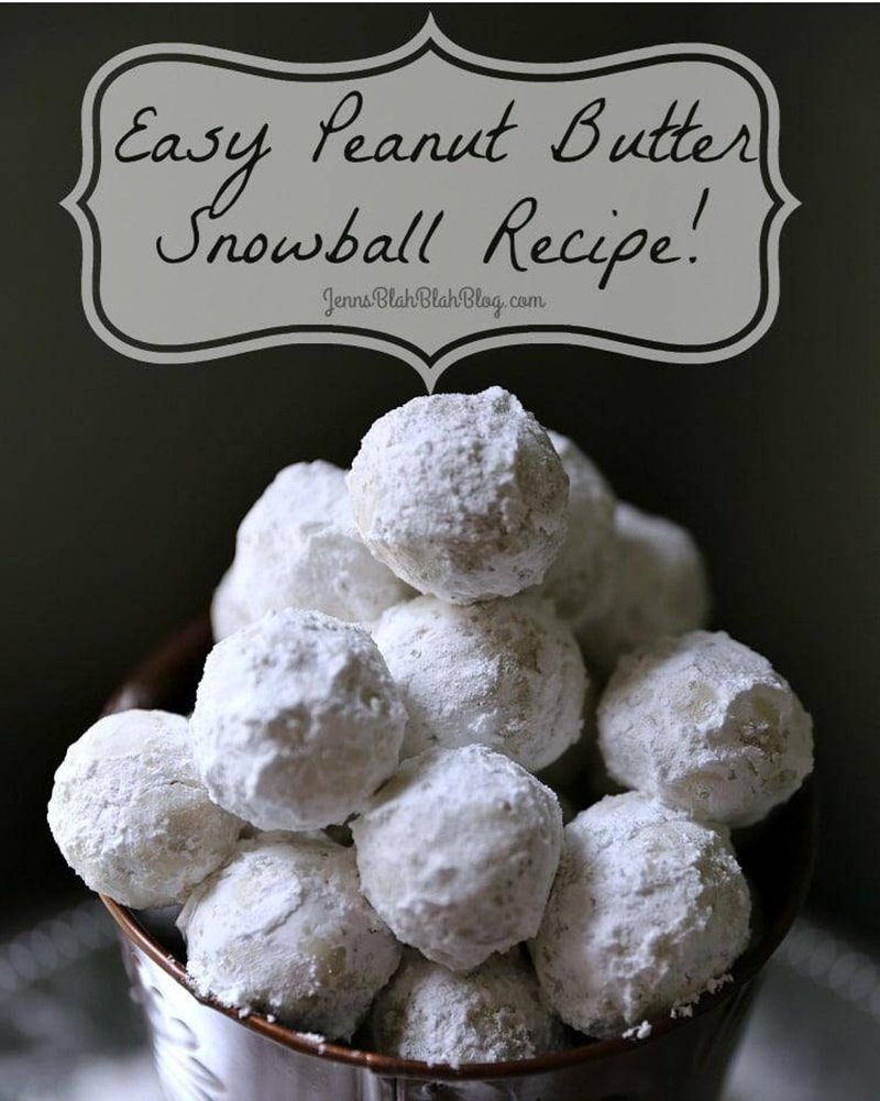 No Bake Peanut Butter Snowballs 10 No Bake Peanut Butter Snowballs