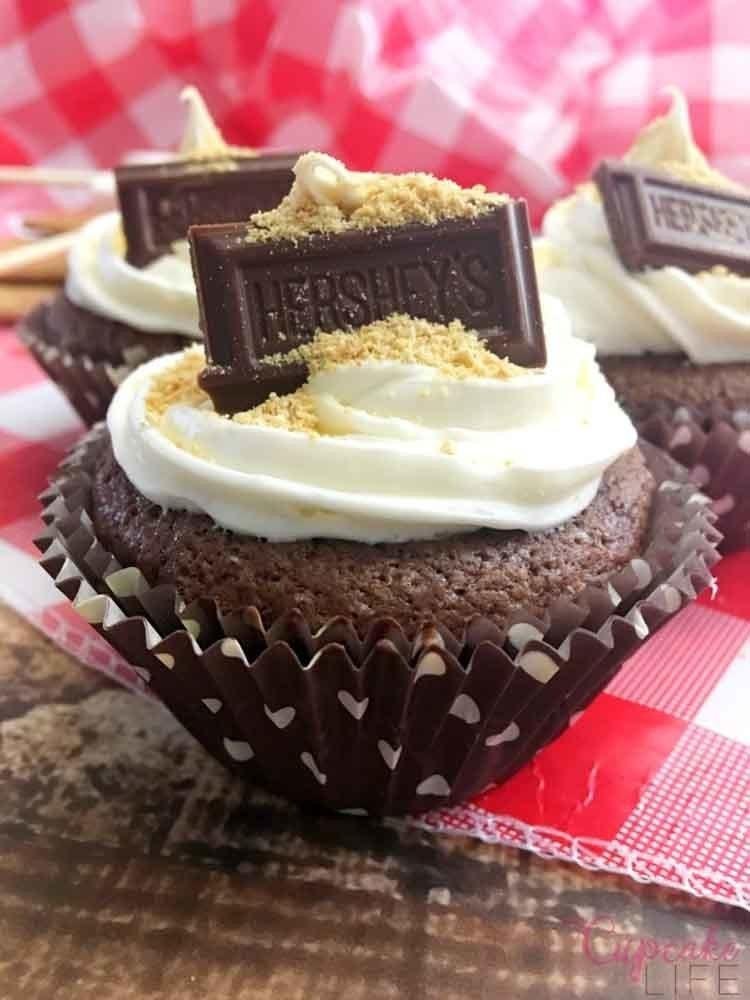 15 Delicious Desserts Round Up 14 So Good You'll Want Some More S'More Cupcakes