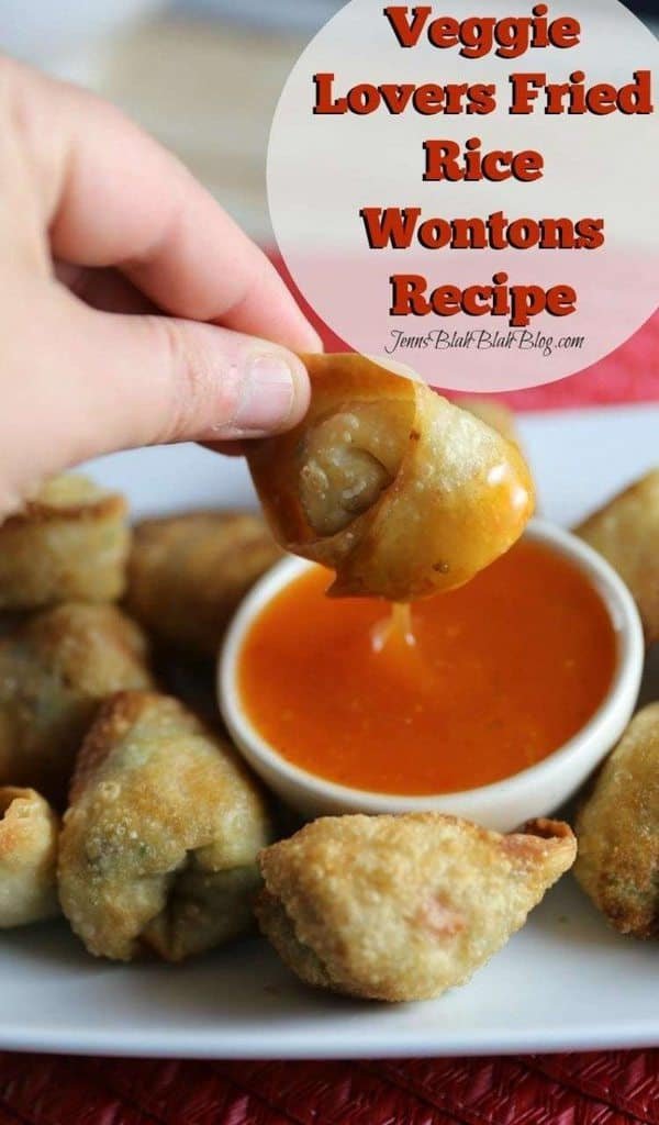 Super Delish Veggie Fried Rice Wontons 10 Veggie Lovers Fried Rice Wontons
