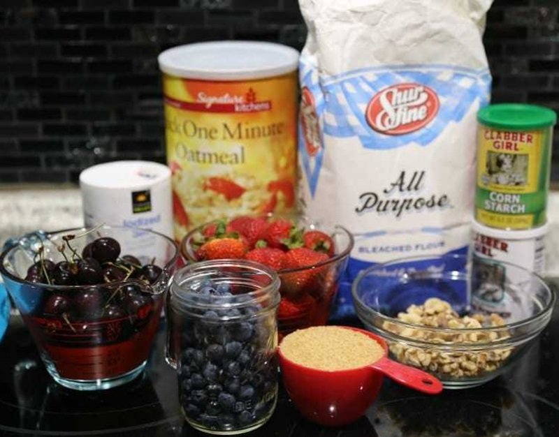 Triple Berry Walnut Cereal Bars Recipe 11 Triple Berry Walnutty Breakfast Bars