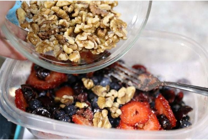 Triple Berry Walnut Cereal Bars Recipe 15 Triple Berry Walnutty Breakfast Bars