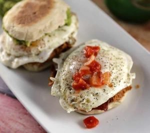 Delicious Huevos Rancheros Breakfast Sandwich
