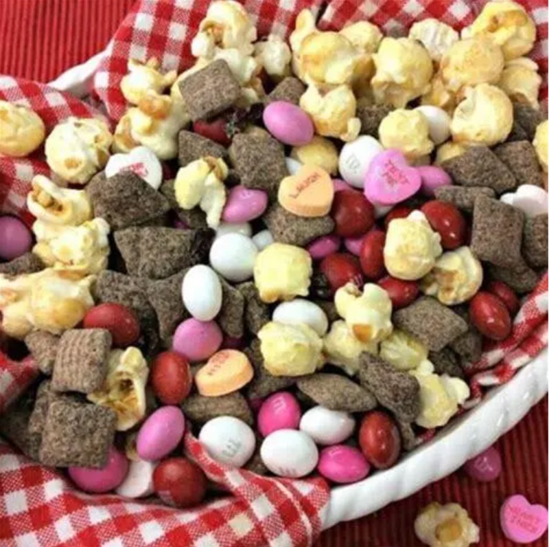 Valentine's Day Cherry Muddy Buddy Mix 11 Valentine's Day Cherry Muddy Buddy Mix