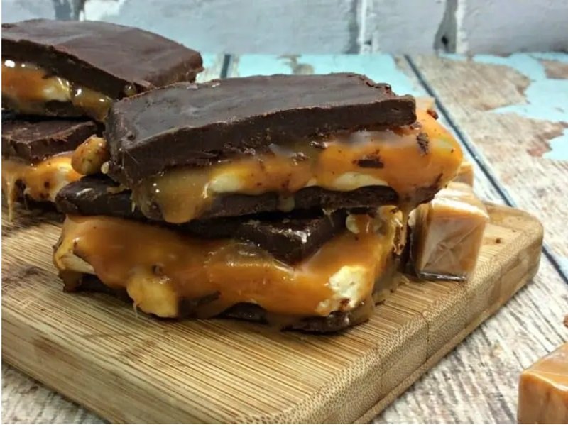 Homemade Snickers Bars Recipe 17 Homemade Snickers Bars Recipe