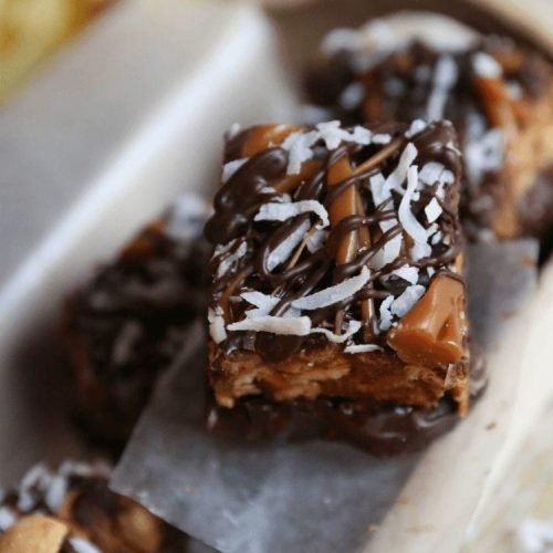 Samoa No Bake Cereal Bars Recipe 16 Samoa No Bake Cereal Bars Recipe
