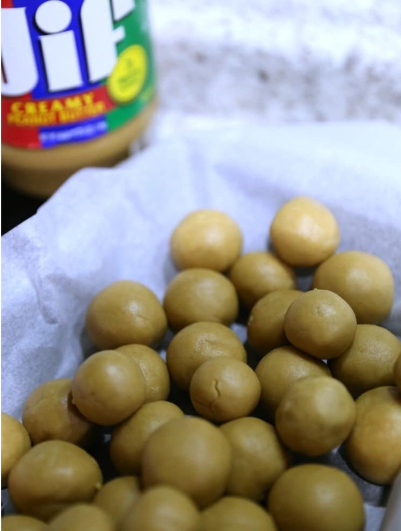 No Bake Peanut Butter Snowballs 12 No Bake Peanut Butter Snowballs