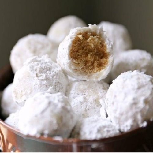 No Bake Peanut Butter Snowballs 16 No Bake Peanut Butter Snowballs