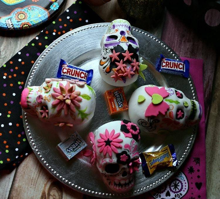 Sugar Skull Cakes 