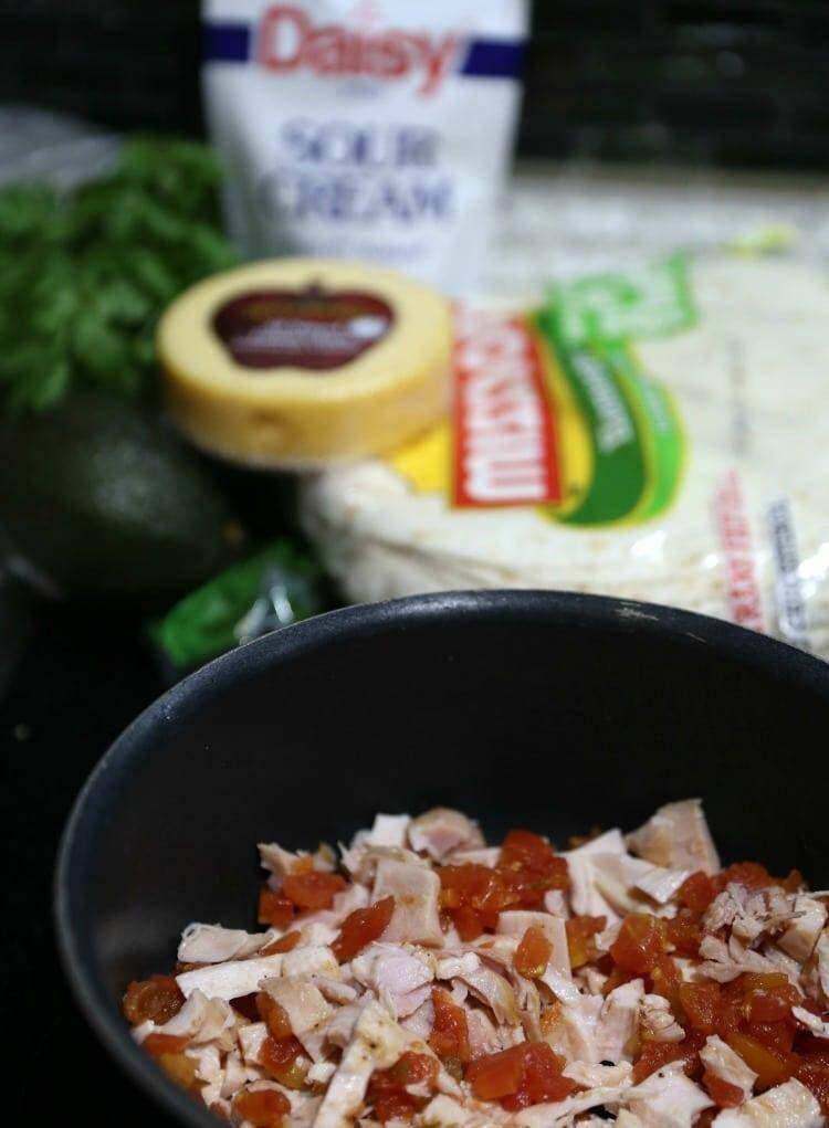 chicken and tomatoes