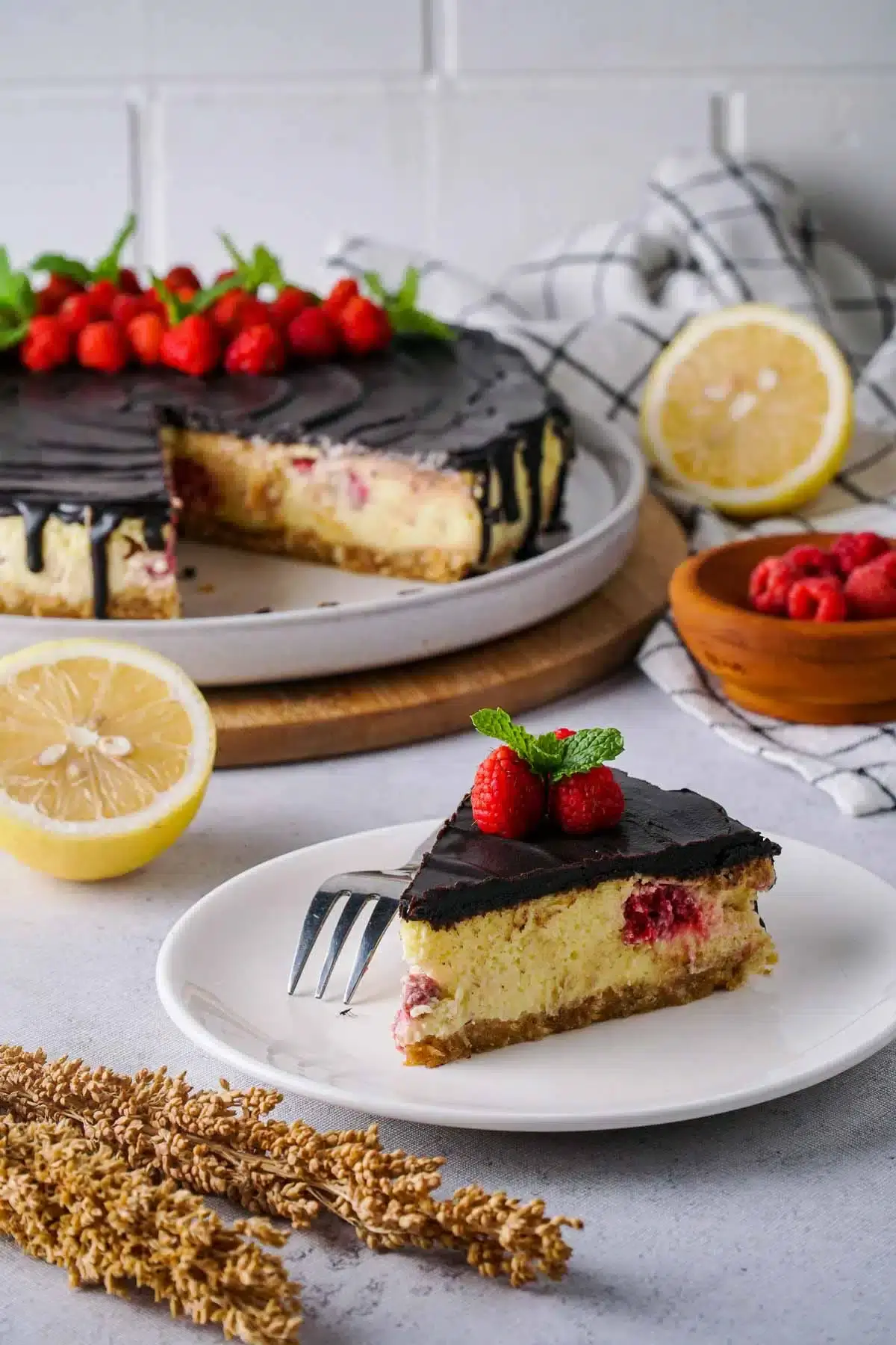 Fabulous Chocolate Cheesecake Recipes 18 Chocolate-Covered Raspberry Cheesecake