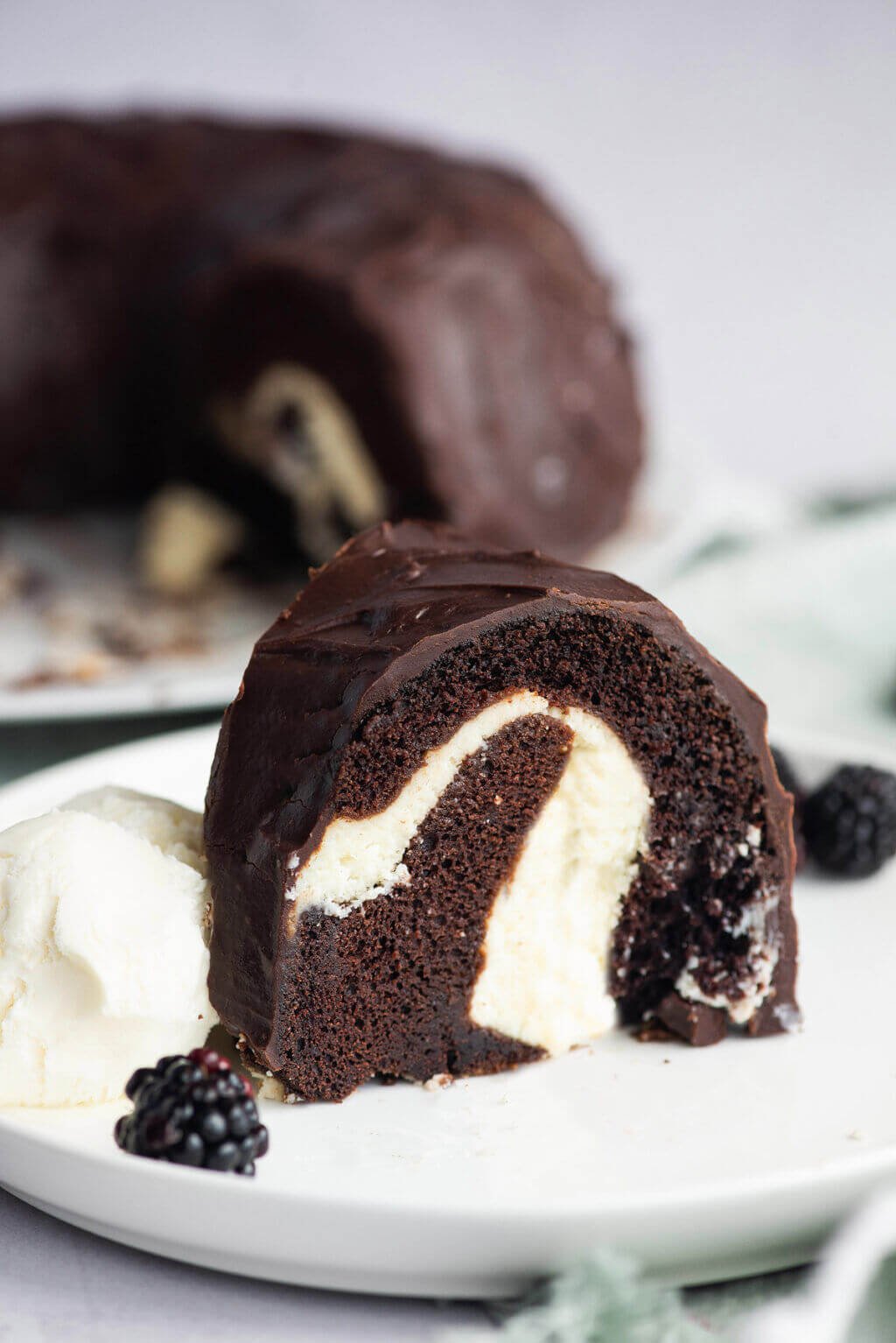 Fabulous Chocolate Cheesecake Recipes 19 Chocolate Mocha Bundt Cake with Cheesecake Filling